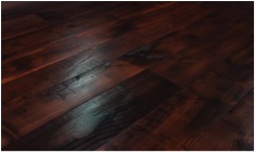 Rich hard wood floors