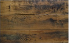 Rough hardwood floors